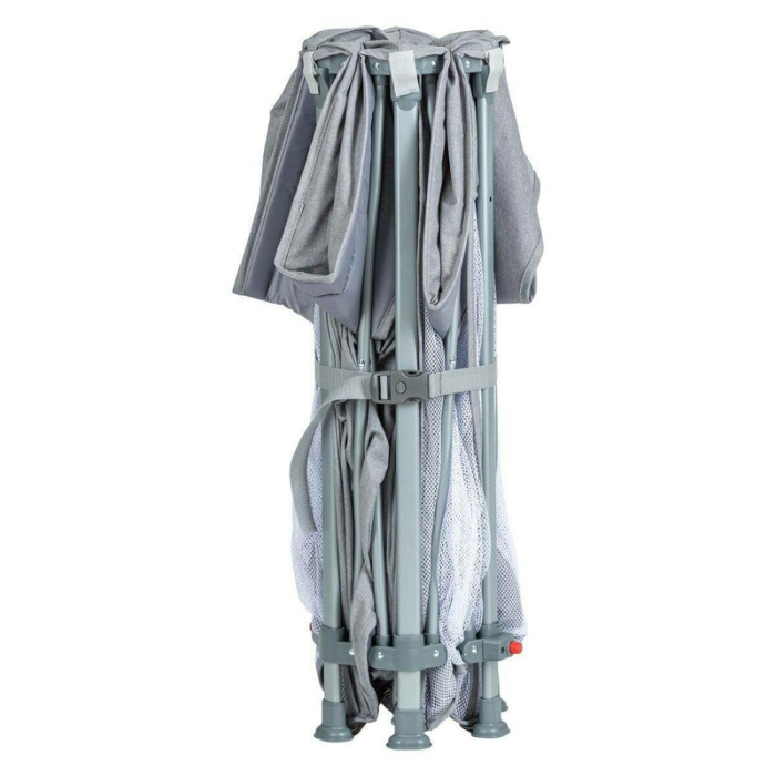Tarc de joaca, FreeON, Hexagon, Pliabil, Intrare cu fermoar, Cu geanta de transport, 117 x 74 cm, Grey [5]