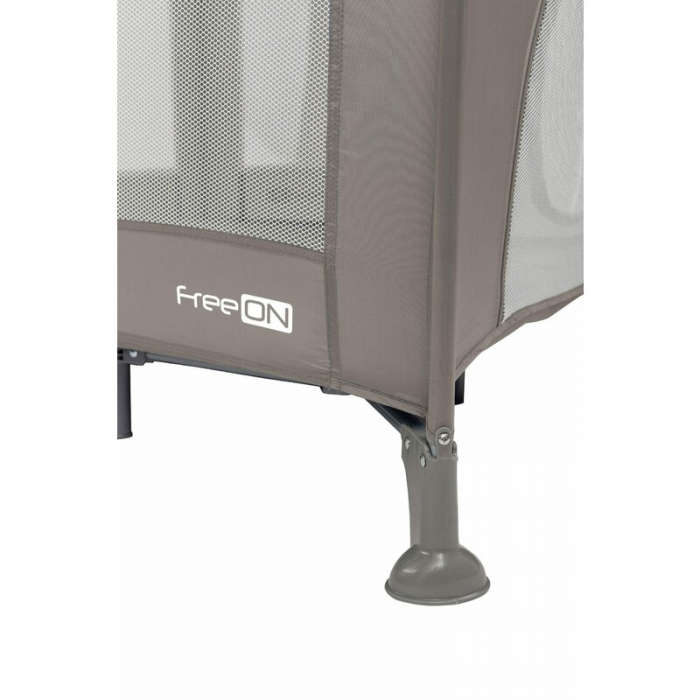 Tarc de joaca FreeON Patrat 93x93x87 cm pana la 15 kg Gri [4]