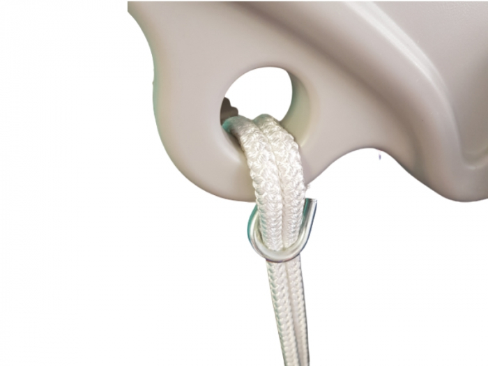 Tobogan MyKids cu leagan, cos de baschet Castel L-AFE03 Blue [4]