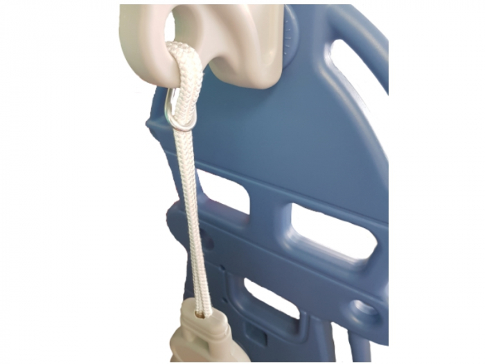 Tobogan MyKids cu leagan, cos de baschet Castel L-AFE03 Blue [6]