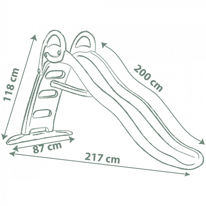 Tobogan Smoby Life Funny verde [2]