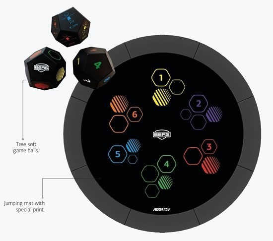 Trambulina Berg Favorit Regular GRI Level cu plasa Comfort 430 [3]
