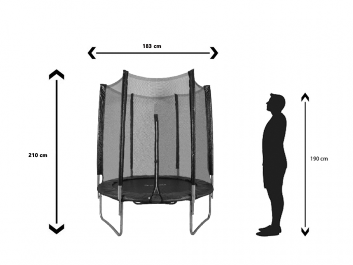 Trambulina set Sportmann 183 cm [7]
