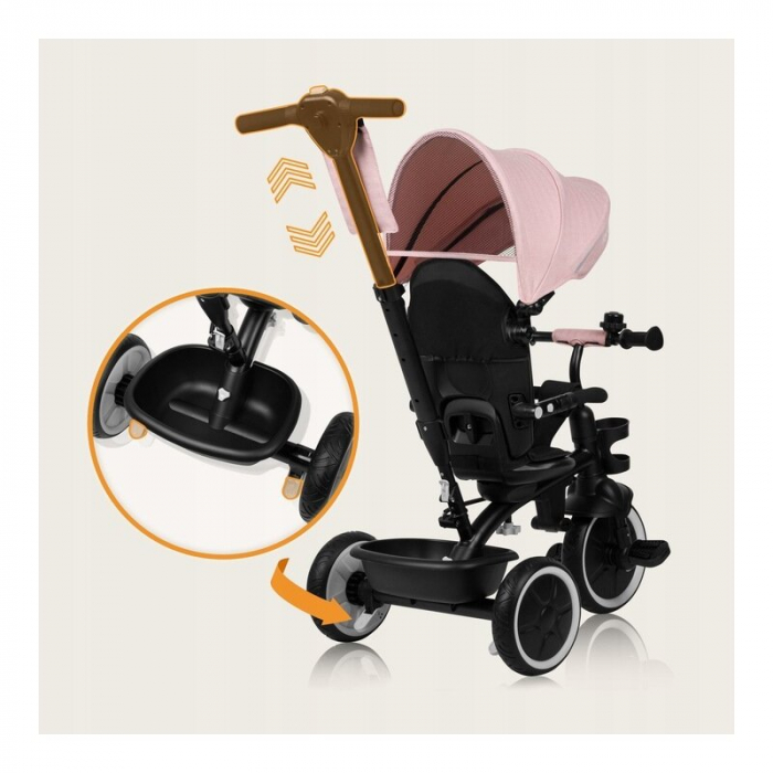 Tricicleta copii Lionelo Berry 2 in 1 360 grade [27]