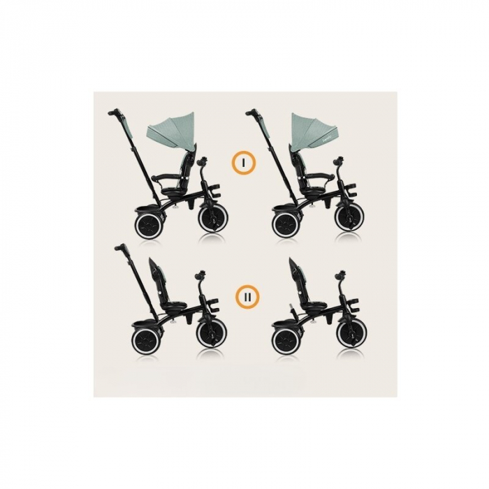 Tricicleta copii Lionelo Berry 2 in 1 360 grade [35]