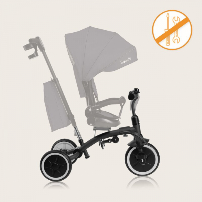 Tricicleta copii Lionelo Tris Plus Ultrapliabila 9 luni-5 ani [34]