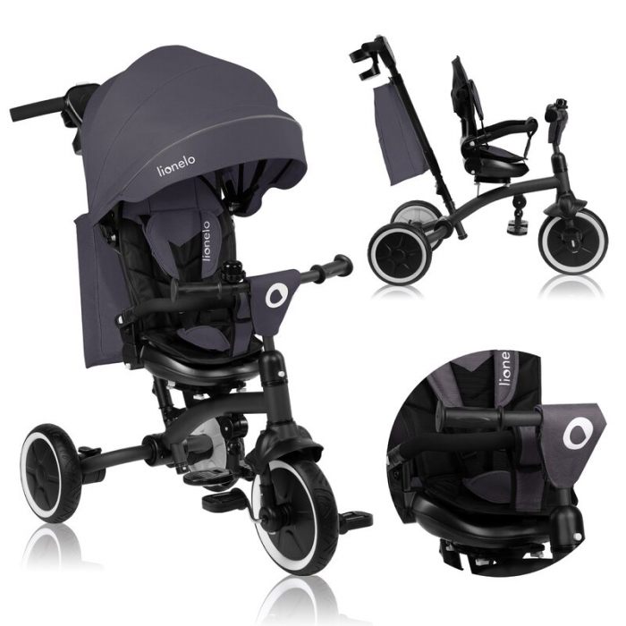 Tricicleta copii Lionelo Tris Plus Ultrapliabila 9 luni-5 ani [3]