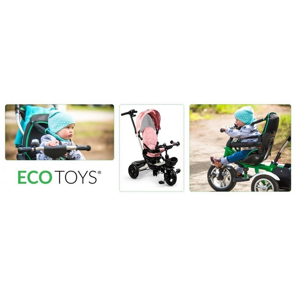 Tricicleta cu sezut reversibil Ecotoys JM-311 [11]