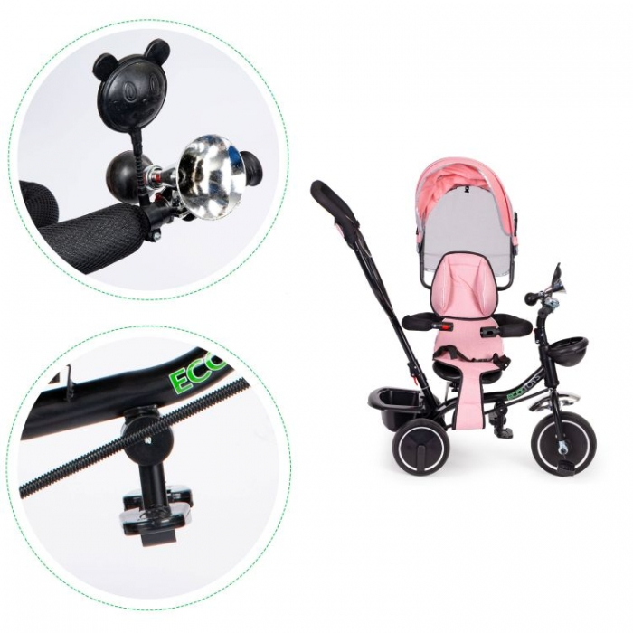 Tricicleta cu sezut rotativ Ecotoys JM-066-9 [3]