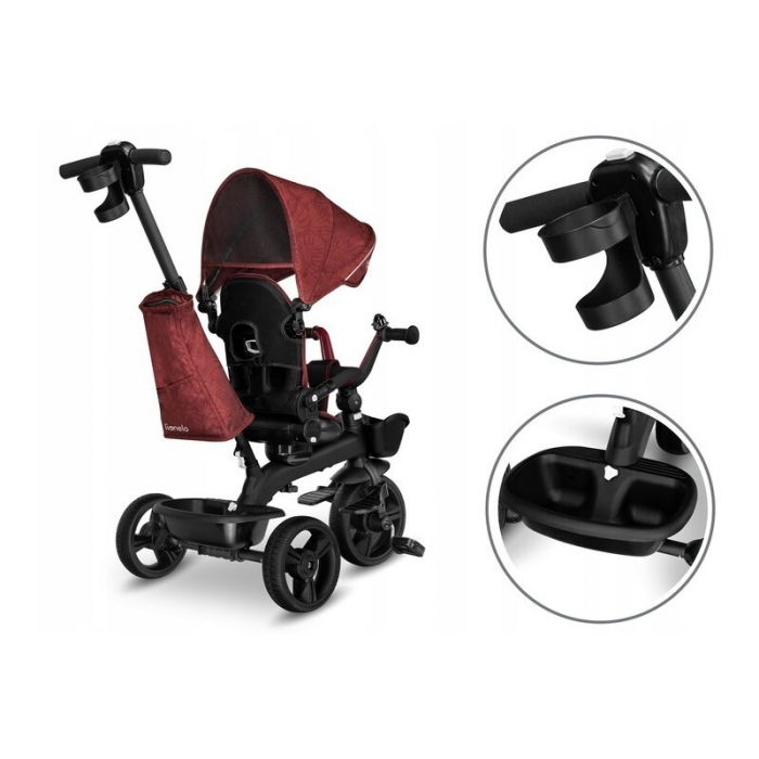 Tricicleta multifunctionala cu sezut reversibil, Kori - Lionelo [30]