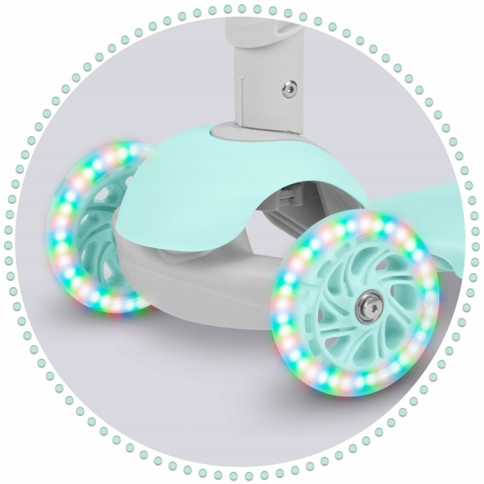 Trotineta 3 in 1 cu roti cu LED Ricokids Buggy [6]
