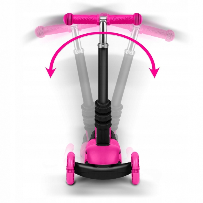 Trotineta 3 in 1 cu roti cu LED Ricokids Buggy [3]