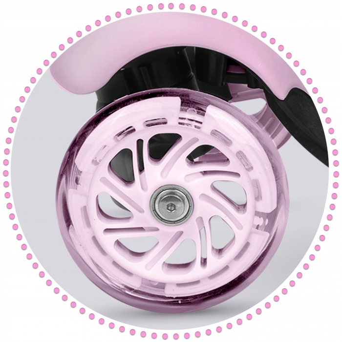 Trotineta 3 in 1 cu roti cu LED Ricokids Cubi [7]