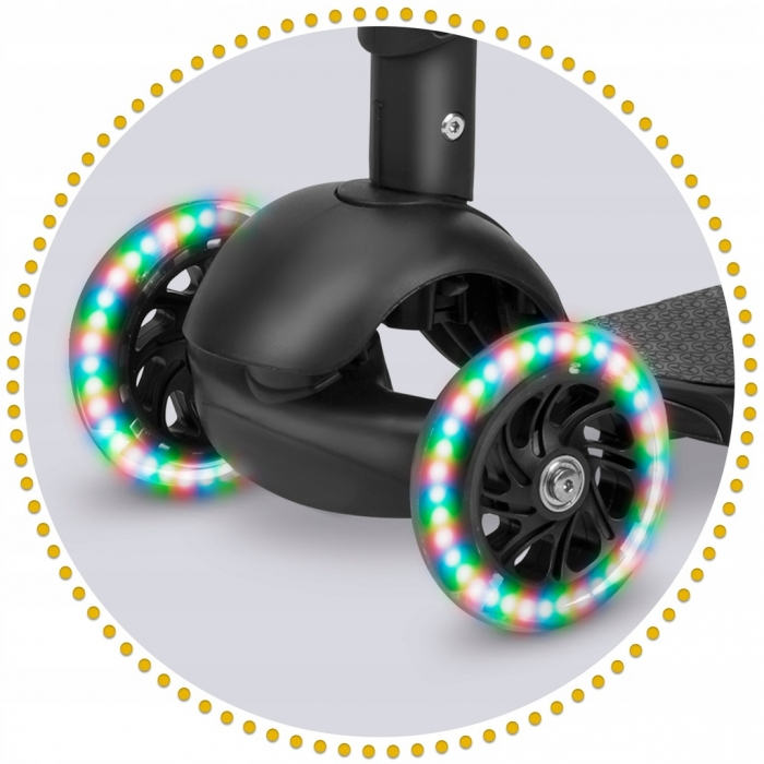 Trotineta 3 in 1 cu roti cu LED Ricokids Cubi [6]