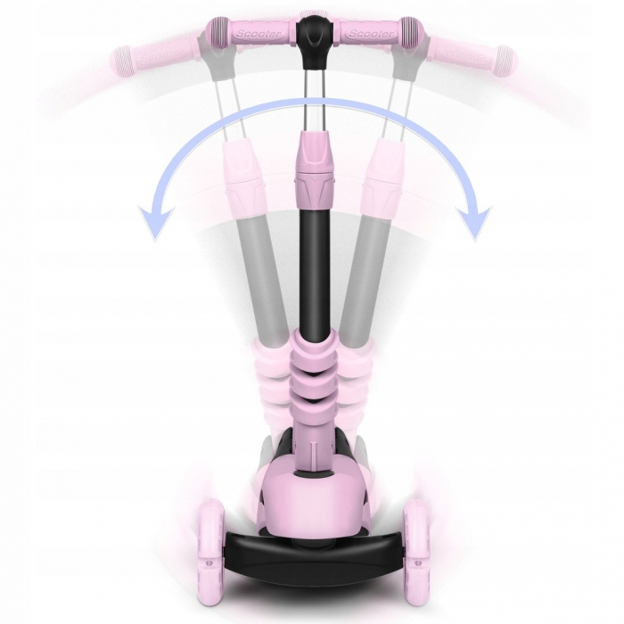 Trotineta 3 in 1 cu roti cu LED Ricokids Cubi [3]