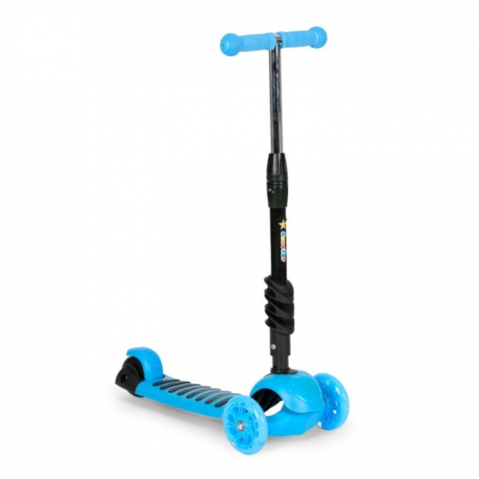 Trotineta 5 in 1 cu sezut si 3 roti cu LED Ecotoys YM-SW-6 [6]