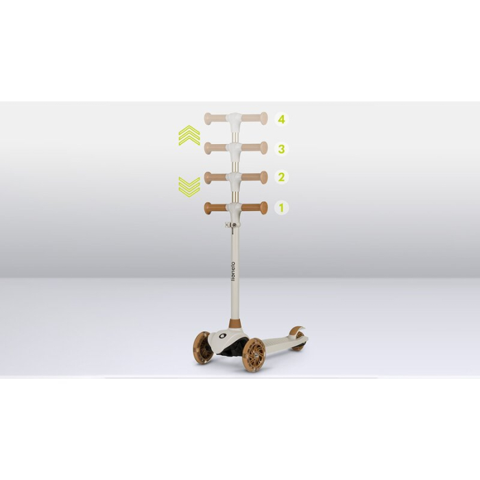 Trotineta, Lionelo, Jessy, Ultrapliabila, Pana la 50 Kg, cu design ergonomic, cu lumini LED, 56 x 26 x 67-82 cm, 3 ani+ [15]