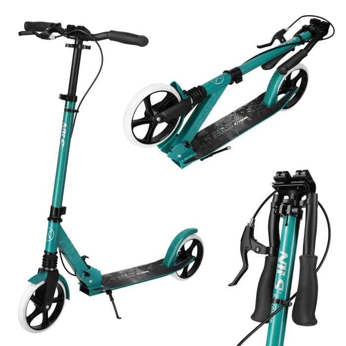 Trotineta NILS EXTREME HM185, 200 mm, Verde [2]