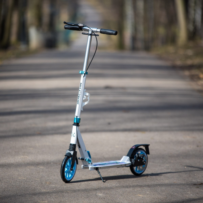 Trotineta Nils Extreme HM2040T, 200 mm, Alb [20]