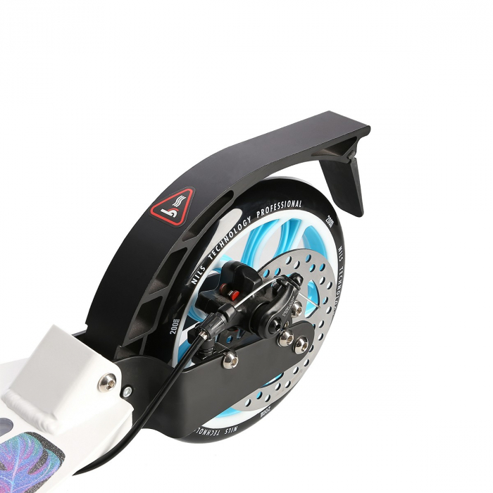 Trotineta Nils Extreme HM2040T, 200 mm, Alb [10]