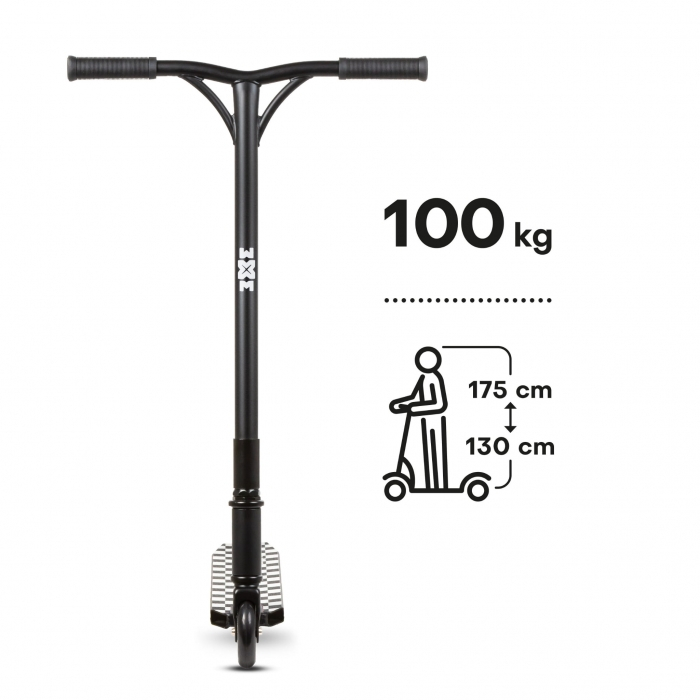 Trotineta pentru cascadorii WXM WRS-AV1 - Black White [3]