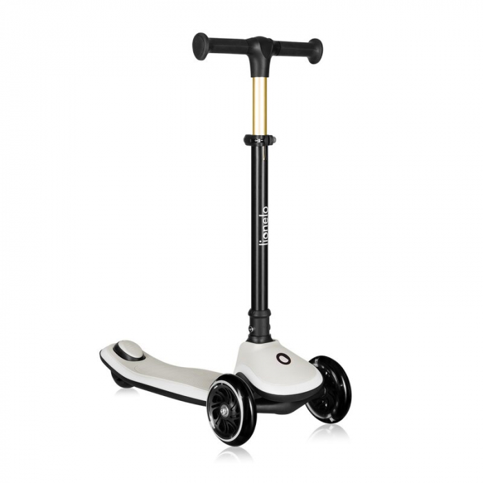 Trotineta pentru copii Lionelo Mey ultrapliabila cu lumini si cosulet pana la 50 Kg [9]