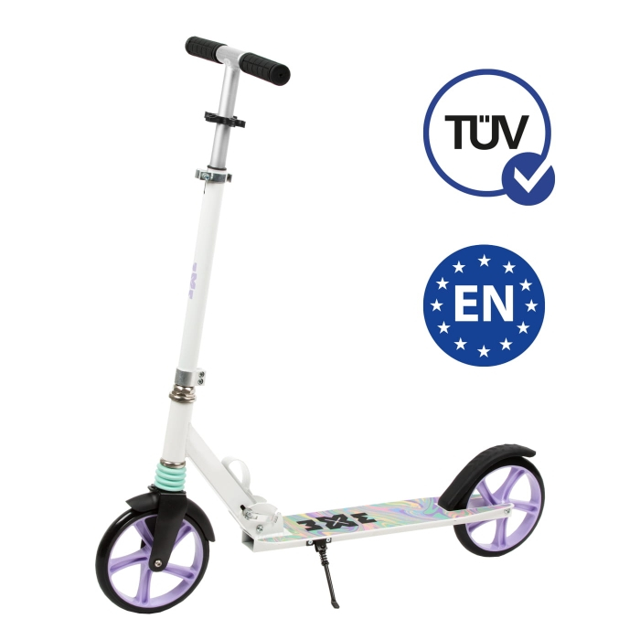 Trotineta pliabila de oras 200 mm DRIFF - Purple White [4]