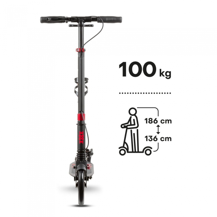 Trotineta pliabila de oras cu frana pe maner WXM RST-A02 - Red [5]