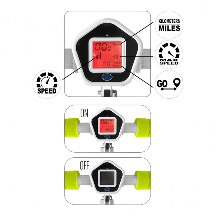 Trotineta Pliabila Skids Control cu Vitezometru [3]