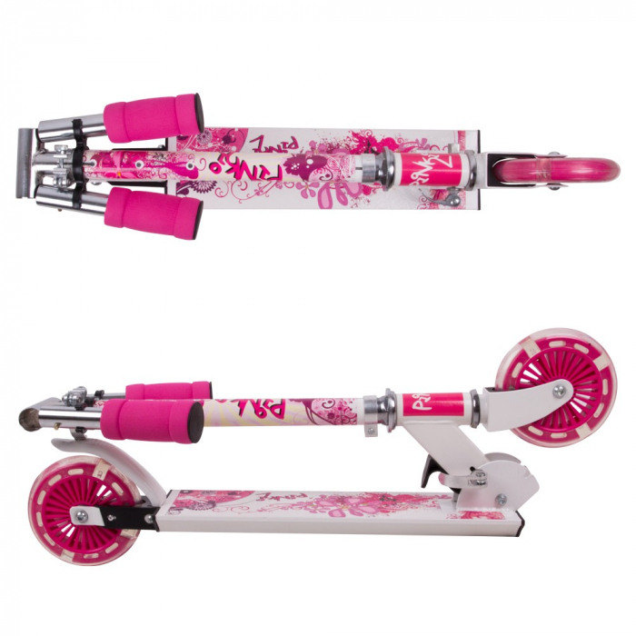 Trotineta WORKER Pinki 125mm cu Roti Iluminate [2]