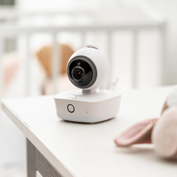 Video monitor digital pentru bebelusi cu camera rotativa si urmarire inteligenta a miscarii, REER BabyCam XL 80440 [9]