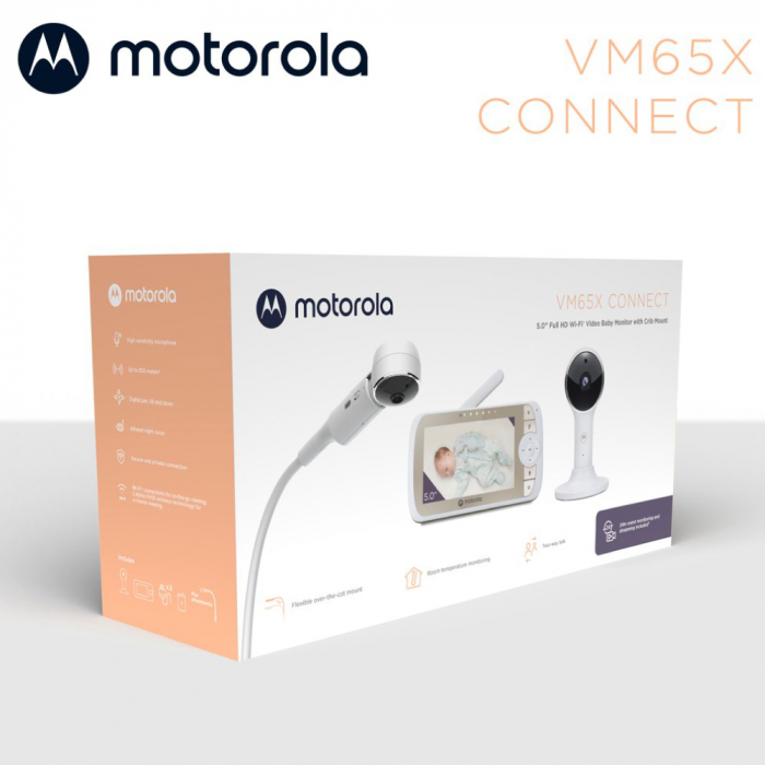 Video Monitor Digital + Wi-Fi Motorola VM65X Connect [7]