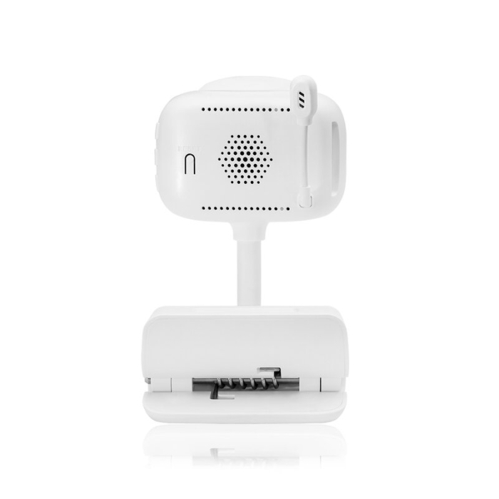 Video monitor, Lionelo, Babyline Go, Cu aplicatia dedicata Lionelo Smart, Mod de noapte 8m, Cu functie de iluminare, Pana la 5h functionare wireless, Comunicare bidirectionala, Rotatie 180 grade, Alb [8]