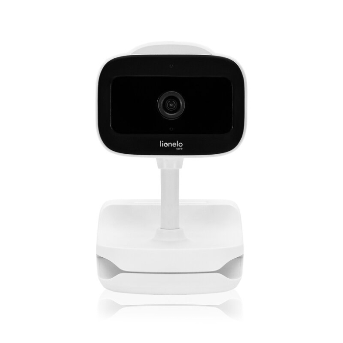 Video monitor, Lionelo, Babyline Go, Cu aplicatia dedicata Lionelo Smart, Mod de noapte 8m, Cu functie de iluminare, Pana la 5h functionare wireless, Comunicare bidirectionala, Rotatie 180 grade, Alb [4]