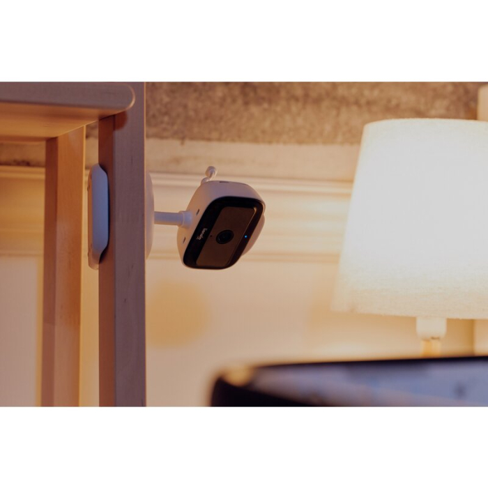 Video monitor, Lionelo, Babyline Go, Cu aplicatia dedicata Lionelo Smart, Mod de noapte 8m, Cu functie de iluminare, Pana la 5h functionare wireless, Comunicare bidirectionala, Rotatie 180 grade, Alb [24]