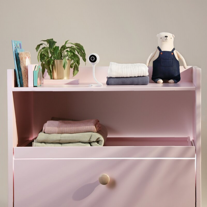 Video monitor Lionelo Babyline Smart cu aplicatie Smart Life cablu USB conexiune Wifi comunicare bidirectionala Senzor de temperatura Negru [15]