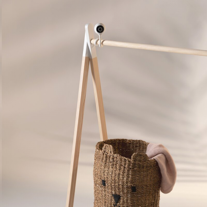 Video monitor Lionelo Babyline Smart cu aplicatie Smart Life cablu USB conexiune Wifi comunicare bidirectionala Senzor de temperatura Negru [25]