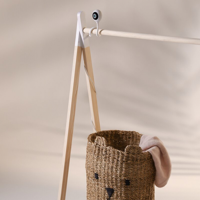 Video monitor Lionelo Babyline Smart cu aplicatie Smart Life cablu USB conexiune Wifi comunicare bidirectionala Senzor de temperatura Negru [24]