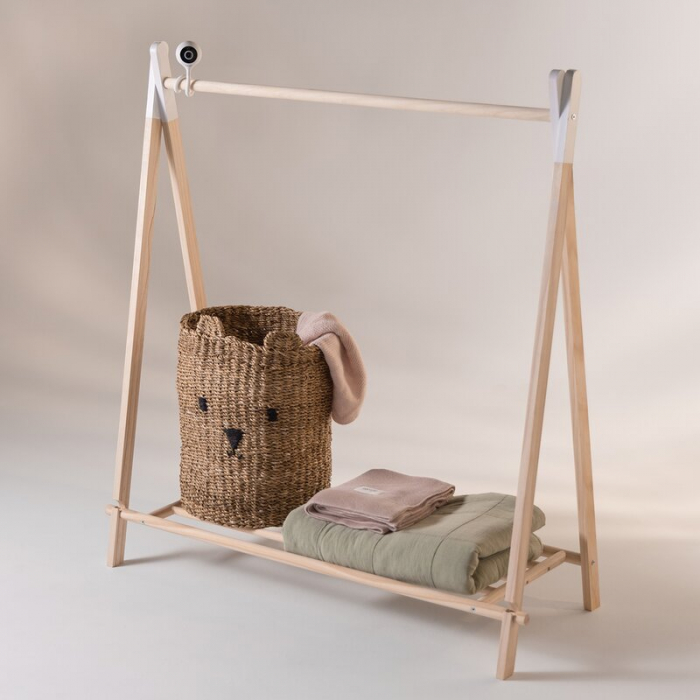 Video monitor Lionelo Babyline Smart cu aplicatie Smart Life cablu USB conexiune Wifi comunicare bidirectionala Senzor de temperatura Negru [27]