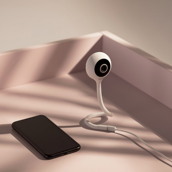 Video monitor Lionelo Babyline Smart cu aplicatie Smart Life cablu USB conexiune Wifi comunicare bidirectionala Senzor de temperatura Negru [21]