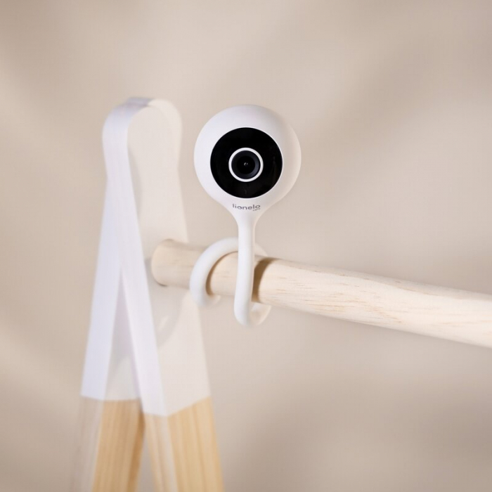 Video monitor Lionelo Babyline Smart cu aplicatie Smart Life cablu USB conexiune Wifi comunicare bidirectionala Senzor de temperatura Negru [28]