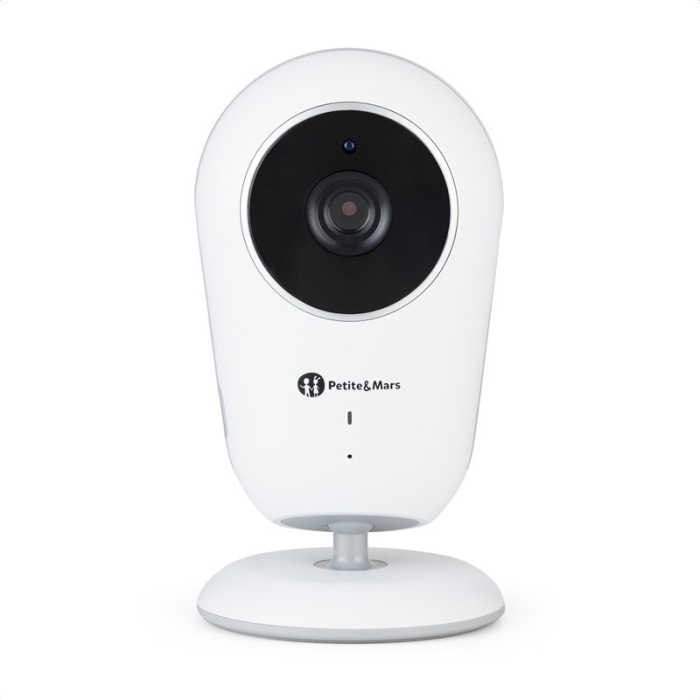 Video monitor, Petite&Mars, Nano 4.0, Ecran HD, Zoom digital 3-, Raza de actiune 300m, Suport pentru pana la 4 camere, Comunicare bidirectionala, 8 melodii, Alb [2]