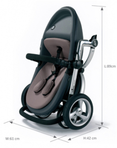 Carucior Mima Xari Argento [5]