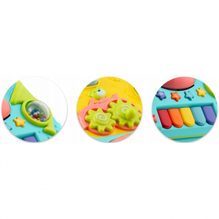 Antemergator 2 in 1 cu diverse activitati si muzica Ricokids RK-744 [5]