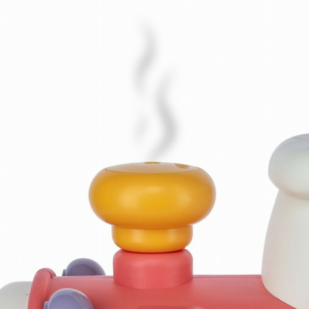 Antemergator 5 in 1 Magic Train, Free2Move, cu diverse activitati de joaca, Panou Educational, Efecte sonore si luminoase, Pink [21]