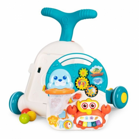 Antemergator educational 2 in 1 Huanger HE0828 - Alb cu albastru [2]