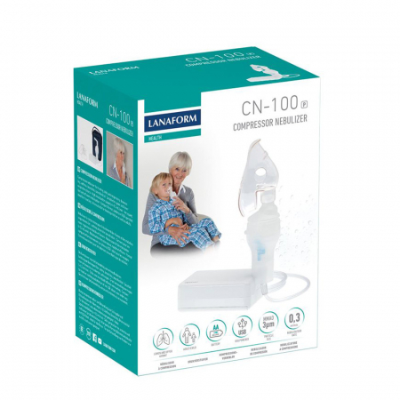 Aparat de aerosoli cu compresor portabil CN100P Lanaform [2]