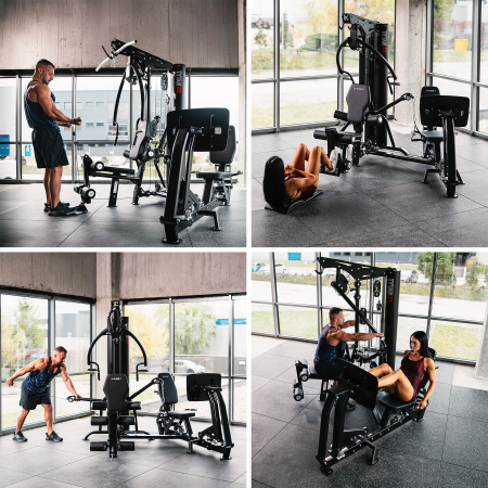 Aparat multifunctional HMS TYTAN 101 cu presa picioare [16]