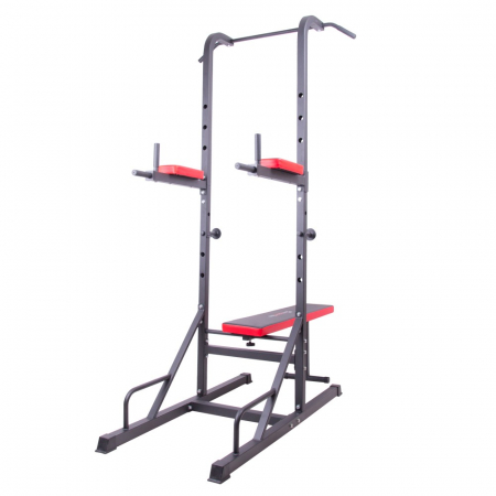 Aparat Multifunctional inSPORTline Power Tower si Set Gantere 3-50 kg [2]