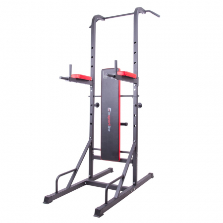 Aparat Multifunctional inSPORTline Power Tower si Set Gantere 3-50 kg [1]